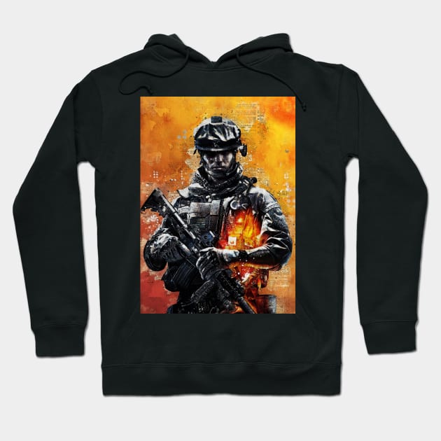 Battlefield Hoodie by Durro